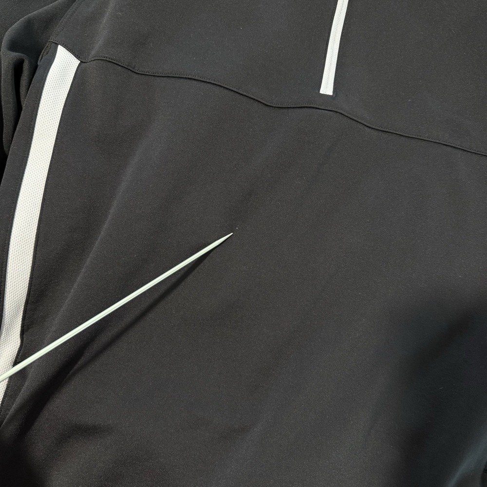 Nike Golf Mens Therma-FIT 1/4 Zip Pullover Size XL Black Performance Activewear - Picture 4 of 9